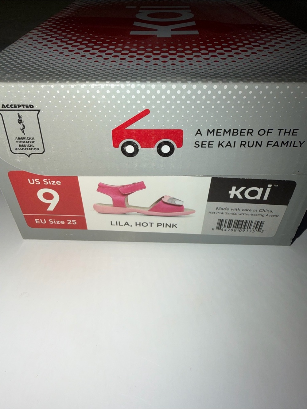 See Kai Run Girls Pink Glitter Cloud Sandals - Picture 5 of 5